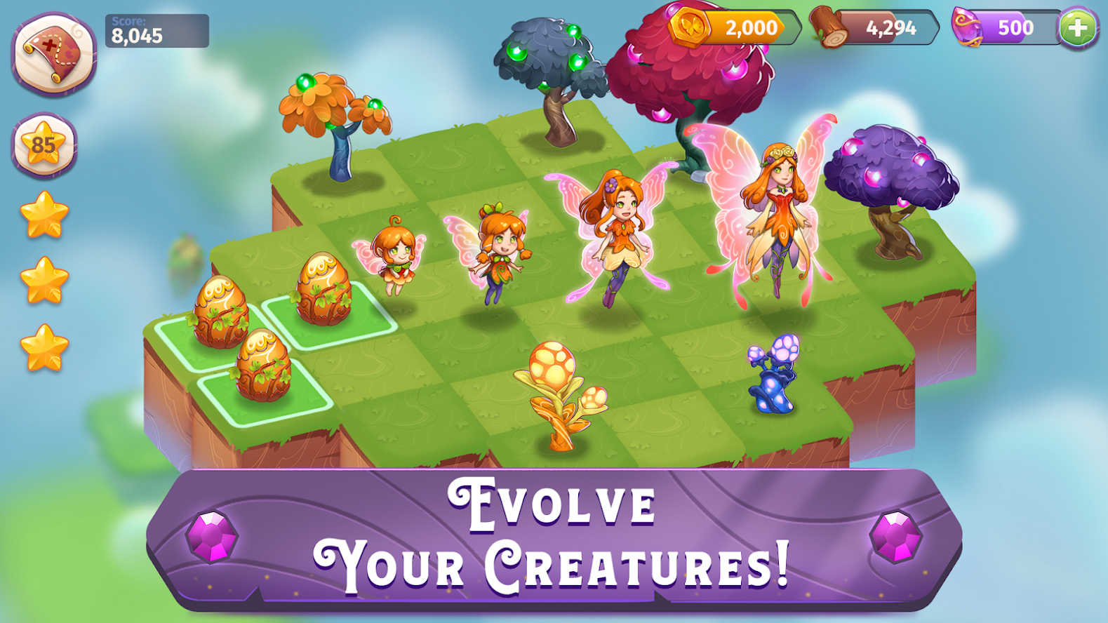 The player in this screenshot has 500 magic gems. Is that enough?